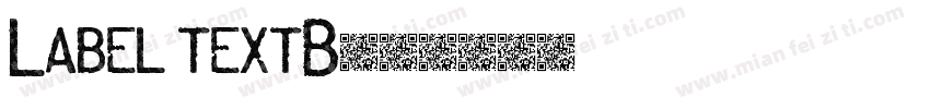 Label textB字体转换